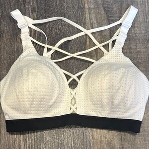 Victoria secret White Strappy Bra 32D